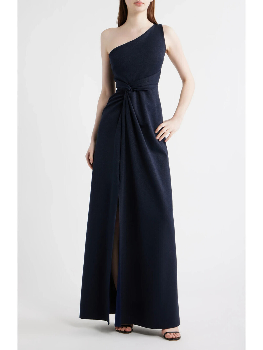 NEW Chiara Boni La Petite Robe Sugar Off the Shoulder Gown Sz 52 #LD572